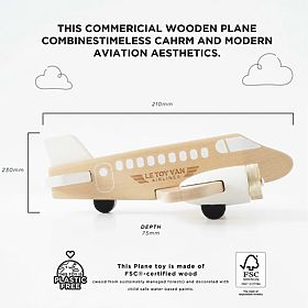 Avion din lemn Le Toy Van
