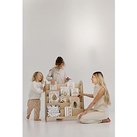 Bibliotecă SLIM L - natural