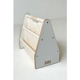 Bibliotecă XS - albă, baby wood
