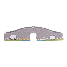 Bigjigs Rail Farm pod cu tunel