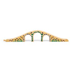 Bigjigs Rail Pod șină de lemn