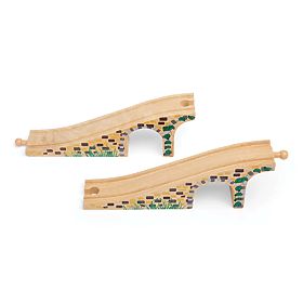 Bigjigs Rail Pod șină de lemn