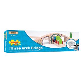 Bigjigs Rail Pod șină de lemn