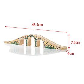 Bigjigs Rail Pod șină de lemn