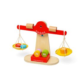 Bigjigs Toys Balanta cu greutăți de echilibrare