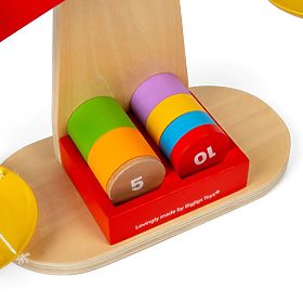 Bigjigs Toys Balanta cu greutăți de echilibrare