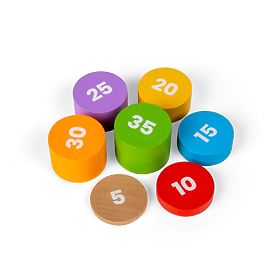 Bigjigs Toys Balanta cu greutăți de echilibrare