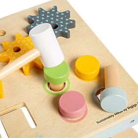 Bigjigs Toys Banc de lucru cu ciocan pentru copii