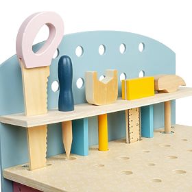 Bigjigs Toys Banc de lucru pentru copii cu unelte