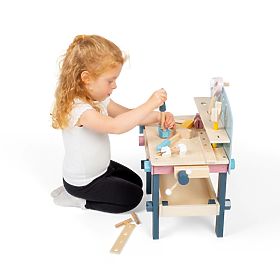 Bigjigs Toys Banc de lucru pentru copii cu unelte