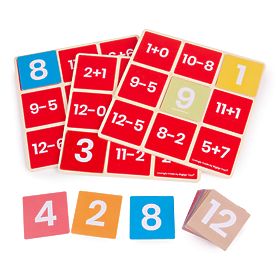 Bigjigs Toys Bingo matematic Adunare și scădere