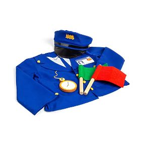 Bigjigs Toys Costum de Controlor de Tren