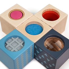 Bigjigs Toys Cuburi senzoriale