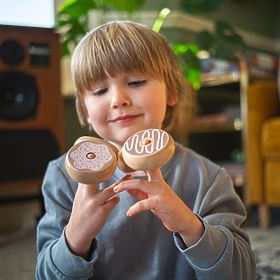 Bigjigs Toys Cutie cu gogoși, Bigjigs Toys