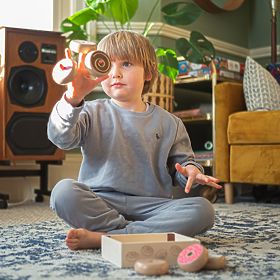 Bigjigs Toys Cutie cu gogoși