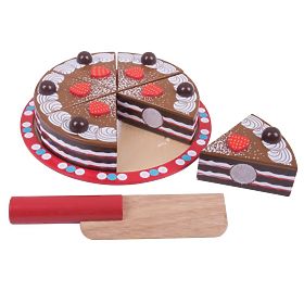 Bigjigs Toys feliere tort de ciocolată