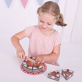 Bigjigs Toys feliere tort de ciocolată