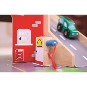 Bigjigs Toys Garaj cu parcare