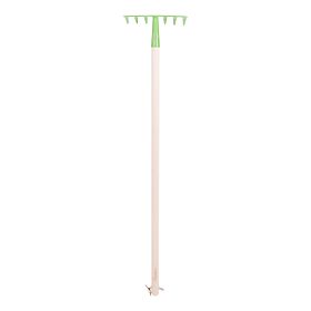Bigjigs Toys Greblă de grădină verde