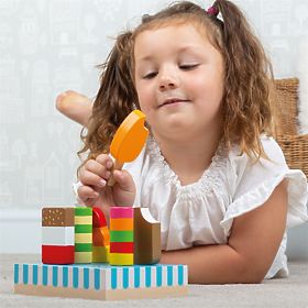 Bigjigs Toys Înghețate din lemn, Bigjigs Toys