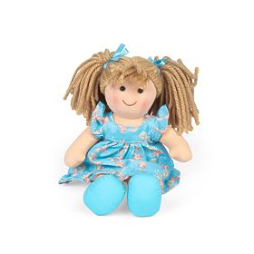 Bigjigs Toys Păpușă de pânză Maisie - mică 25 cm, Bigjigs Toys