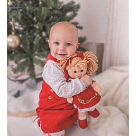 Bigjigs Toys Păpușă din material textil Lily 28 cm, Bigjigs Toys