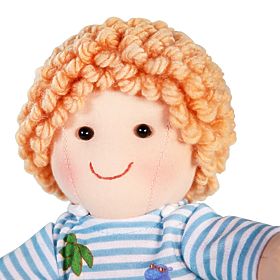 Bigjigs Toys Păpușă din pânză Robin 30 cm