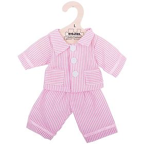 Bigjigs Toys Pijamale roz pentru păpușă 38 cm, Bigjigs Toys