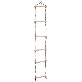 Bigjigs Toys Scară de frânghie din lemn, Bigjigs Toys