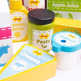 Bigjigs Toys Set de alimente proaspete