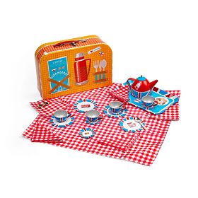 Bigjigs Toys Set de ceai în valiză Londra, Bigjigs Toys