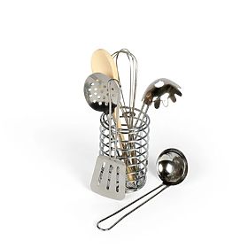 Bigjigs Toys Set de ustensile de bucătărie