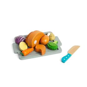 Bigjigs Toys Set Pui Fript cu Legume
