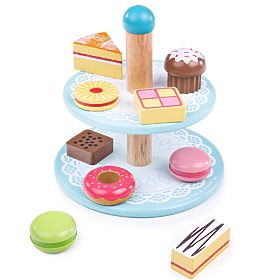 Bigjigs Toys Suport cu prăjituri, Bigjigs Toys