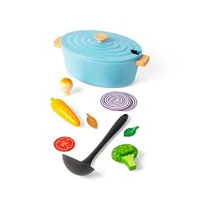 Bigjigs Toys Vas de copt cu legume, Bigjigs Toys