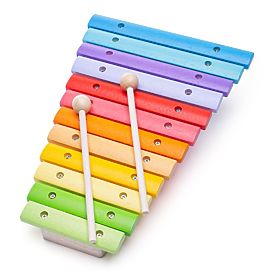 Bigjigs Toys Xilofon din lemn