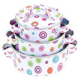 Bino Set de vase smălțuite 11 piese