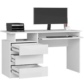 BIROU CLP 135cm PK ALB / ALB LUCIOUS
