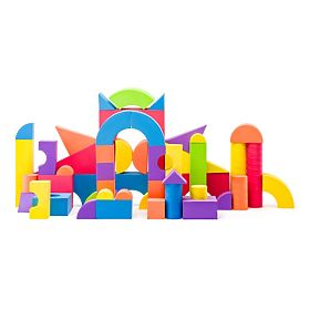 Blocuri moi din spumă pentru copii 54 buc