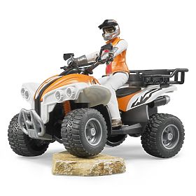 Bruder BWORLD ATV cu șofer