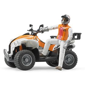 Bruder BWORLD ATV cu șofer