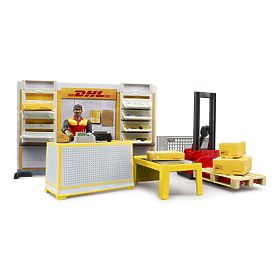 Bruder BWORLD Oficiul Poștal DHL cu accesorii