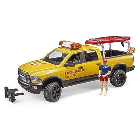 Bruder Dodge RAM al pazei de coastă cu salvator și accesorii