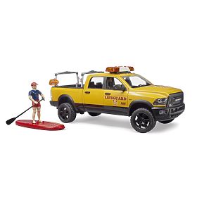 Bruder Dodge RAM al pazei de coastă cu salvator și accesorii