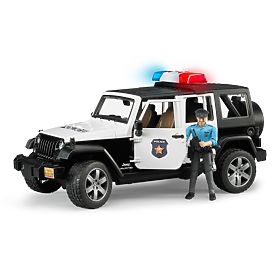 Bruder Jeep Wrangler Rubicon Poliție