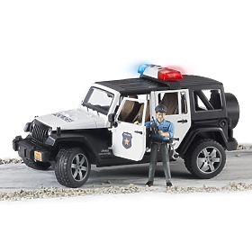 Bruder Jeep Wrangler Rubicon Poliție, Bruder