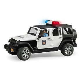 Bruder Jeep Wrangler Rubicon Poliție
