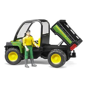 Bruder John Deere Gator cu șofer