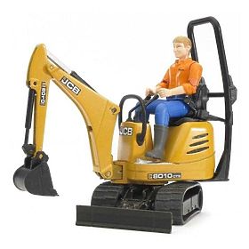 Bruder LAND ROVER + transportor, excavator JCB