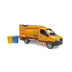 Bruder MB Sprinter camion de gunoi mic